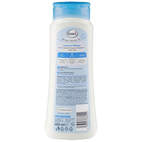 Balea Body Lotion - Light Body Milk, 400ml - Image 3