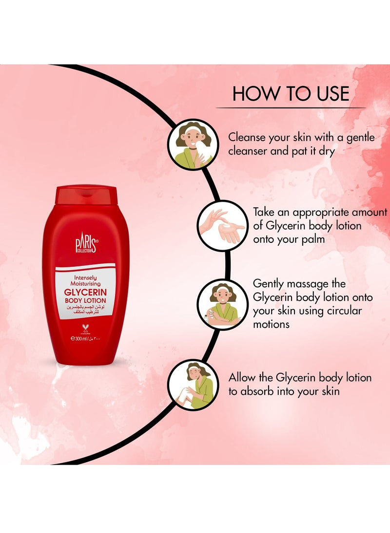 Glycerin Body Lotion Unisex 300ml - Image 2