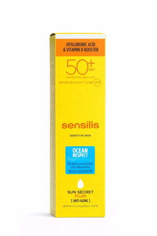 Sensilis Sun Secret Fluid SPF 50+ Anti-Aging Sunscreen – Invisible & Tinted - Image 1