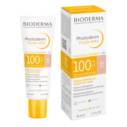Bioderma Photoderm Max Fluid SPF 100 – Tinted Sunscreen for Sensitive Skin – 40ml