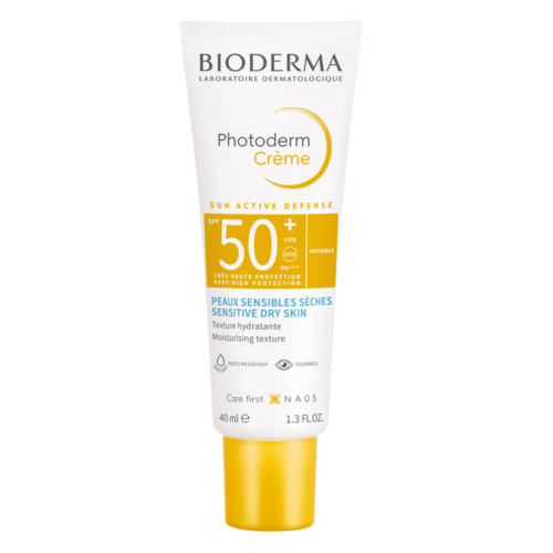 Bioderma Photoderm Crème Invisible SPF 50+ – Hydrating Face Sunscreen 40ml