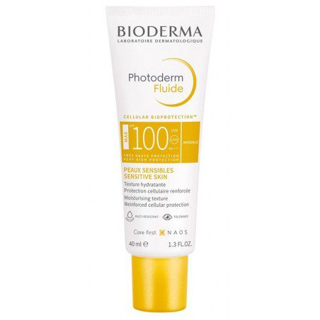 Alternative view of Bioderma Photoderm Fluide MAX Invisible SPF 100+ – High Protection Sunscreen – 40ml