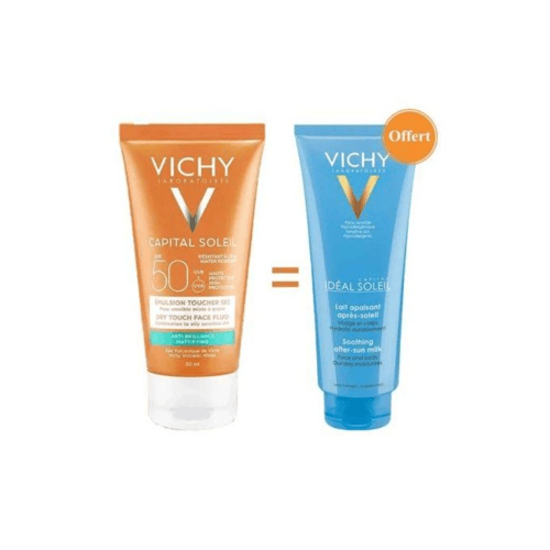 Vichy Capital Soleil SPF 50 Dry Touch Sunscreen – Face Protection