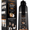 Disaar Collagen & Argan Oil Hair Color Shampoo Natural Black 400ml - Thumbnail Image 1