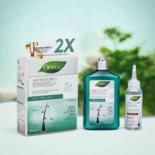 Donse Hair Restore Anti-Hair Loss Shampoo Double Effect 2X with Collagen & Vitamin B3