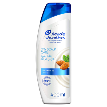 Head & Shoulders Dry Scalp Care Anti-Dandruff Shampoo with Almond Oil β 400ml