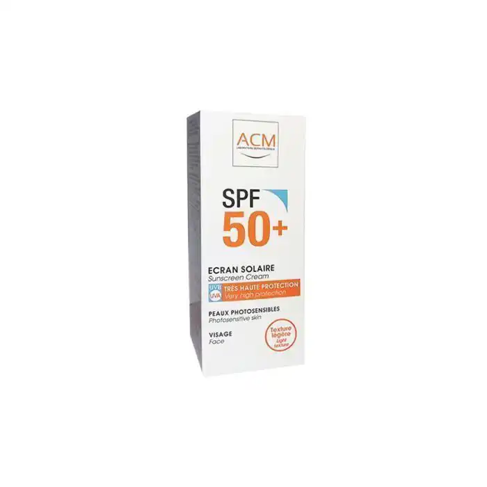 ACM SPF 50+ Sunscreen Cream for Face – All Skin Types 40ml - Image 2