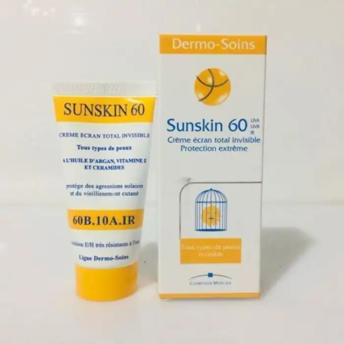 Dermo-Soins Sunskin 60 Mineral Sunscreen Cream for Sensitive Skin – 50ml