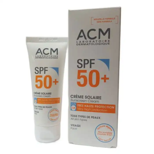 ACM SPF 50+ Sunscreen Cream for Face β All Skin Types 40ml