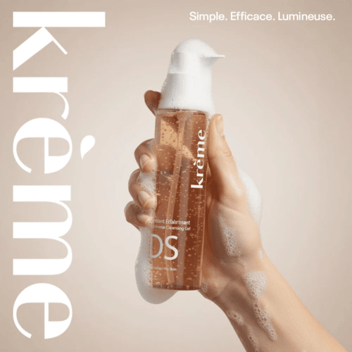 KREME Brightening Cleansing Gel 200ml – For All Skin Types