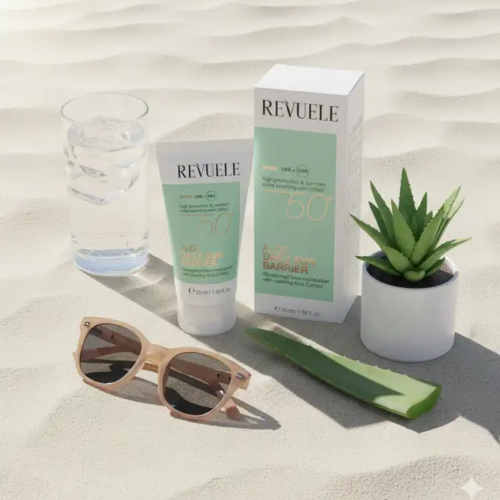 Alternative view of Revuele SPF 50+ Aloe Face Sunscreen Moisturizer – Waterproof 50ml