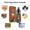 Disaar Ginseng & Snake Oil Hair Color Shampoo Natural Brown 400ml - Thumbnail Image 2