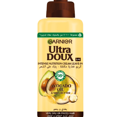 Garnier Ultra Doux Intense Nourishing Leave-In Cream Avocado & Shea Butter – 200ml