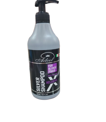 Ailcol Xclusive Silver Shampoo – 500ml