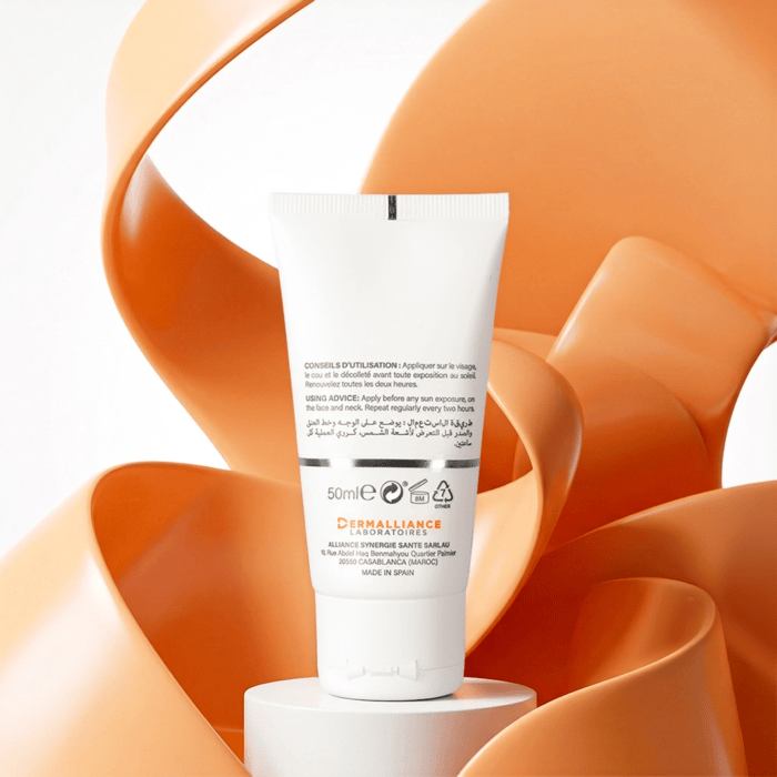 D-White Tinted Sunscreen SPF 50+ Light Shade – 50ml - Image 2