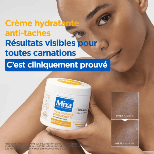 Mixa Niacinamide Anti-Dark Spot Cream – 400ml - Image 3