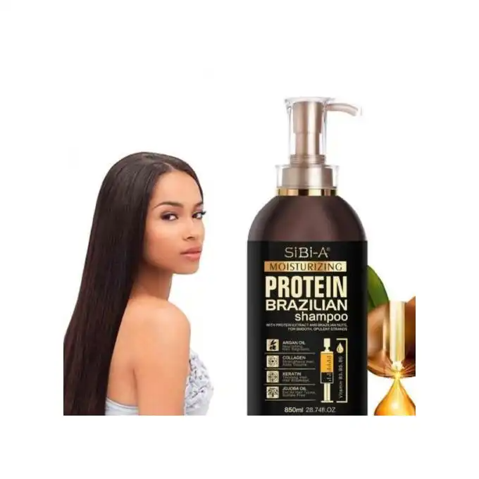 Keratine Queen Brazilian Protein Shampoo – 800ml - Image 3