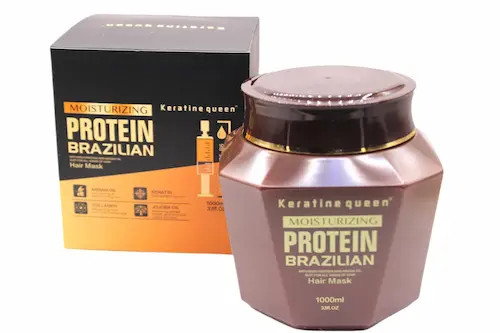 Alternative view of Keratine Queen Brazilian Protein Hair Mask – 1000ml