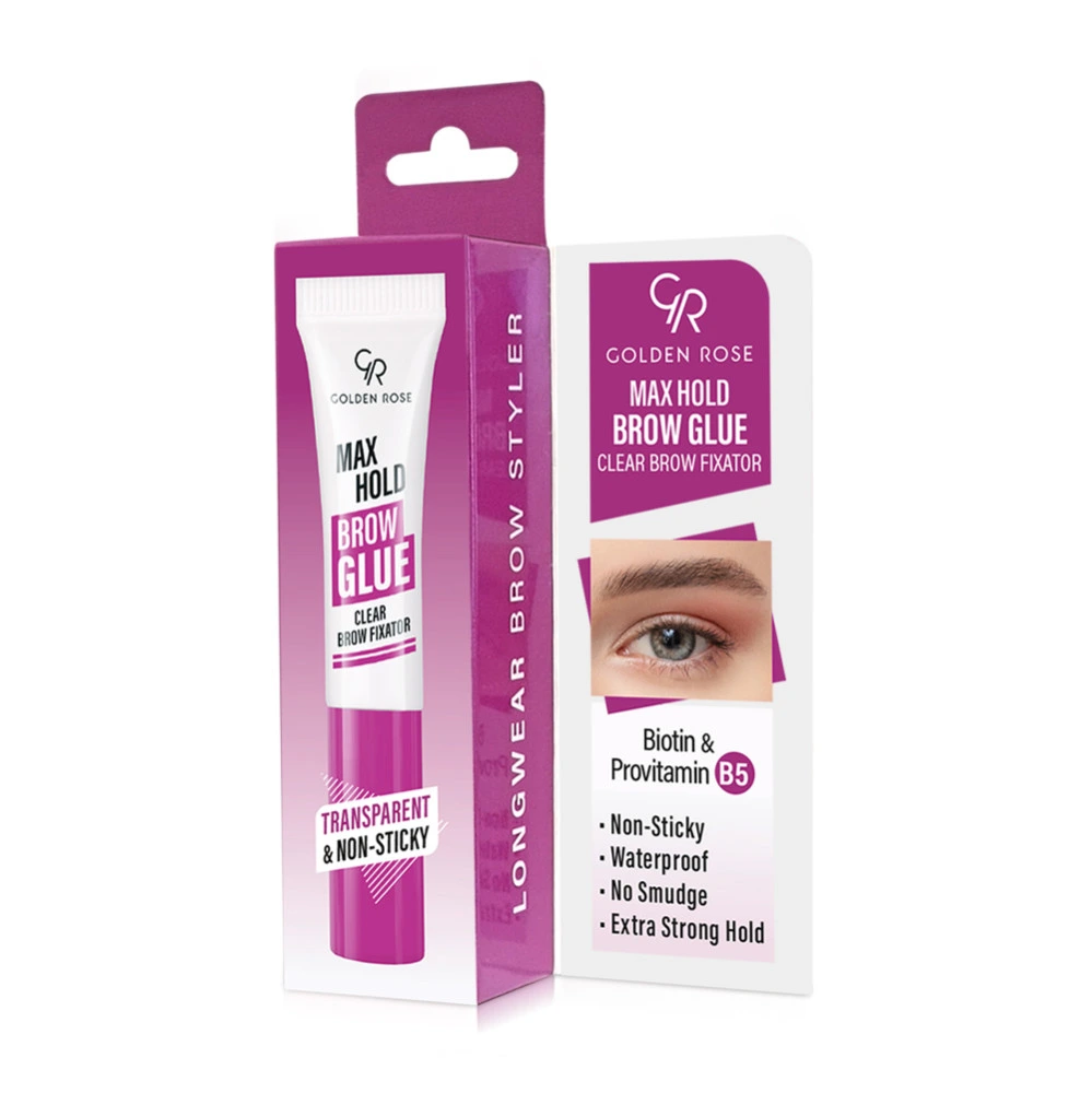 Golden Rose Max Hold Brow Glue Clear 7ml - Image 2