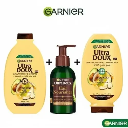 Garnier Ultra Doux Avocado & Shea 3-Step Routine