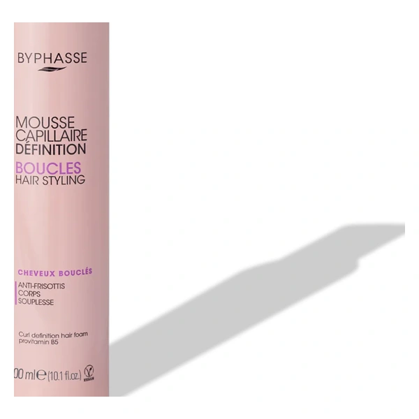 BYPHASSE Activ Boucles Curl Definition Hair Foam with Pro-Vitamin B5 – 300 ml - Image 2
